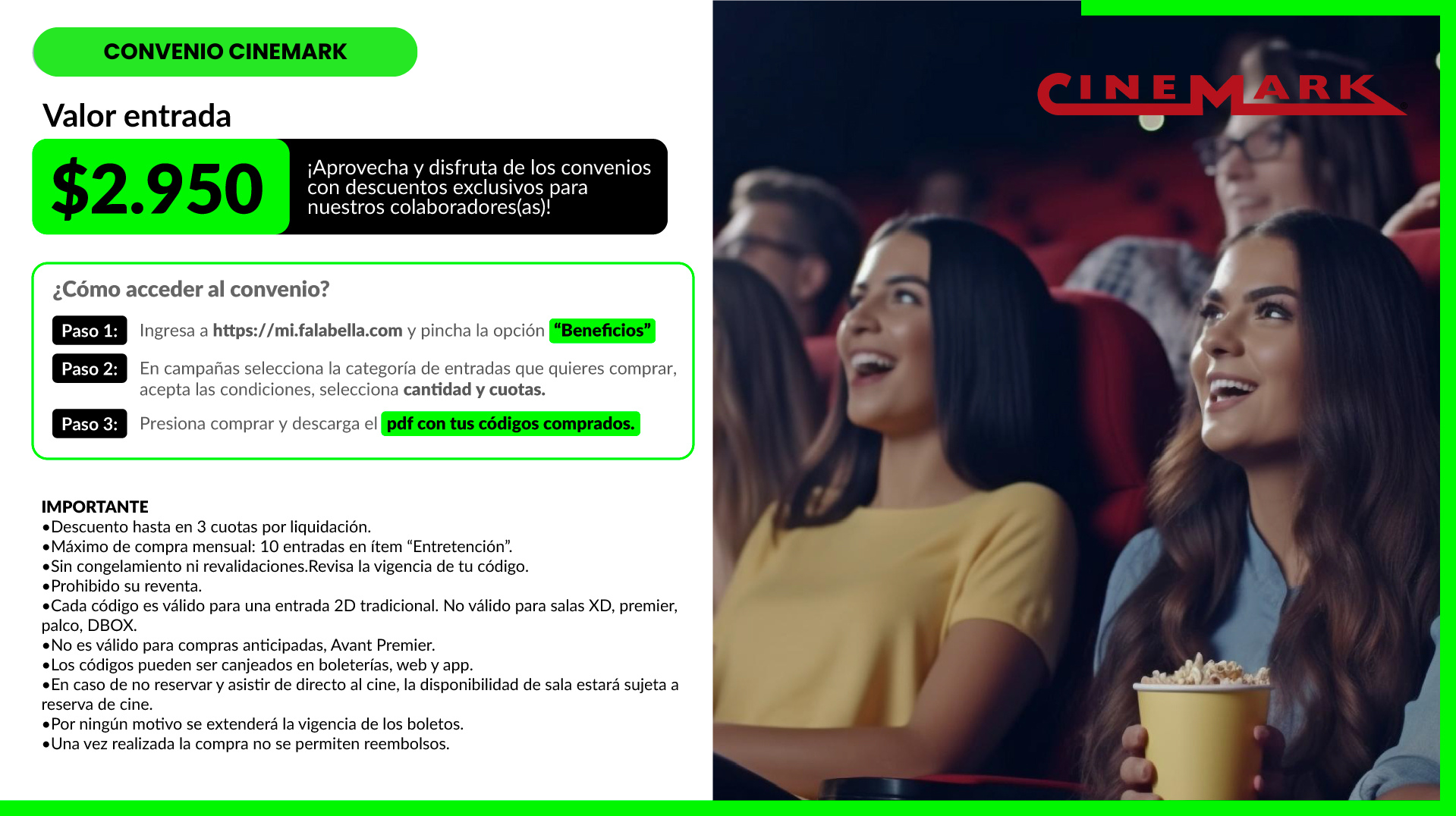 CONVENIO CINEMARK